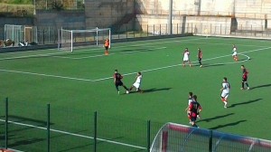 Il giovane Calabrò, protagonista di una partita, chiude su Tamburro