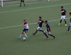 Wojcik, difensore goleador, ha sbloccato la sfida contro il Reggio 2000