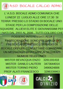 Stage 22 luglio