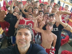 Under 17 Elite Bocale-Coscarello 7-0 selfie vittoria