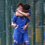 TdR - Under 19 - Semifinale - Calabria-Emilia Romagna 1-1, 5-3 ai rigori, esultanza Billetta gol